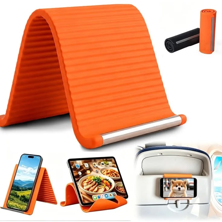 Flexible Silicone Phone Holder & Portable Travel Stand